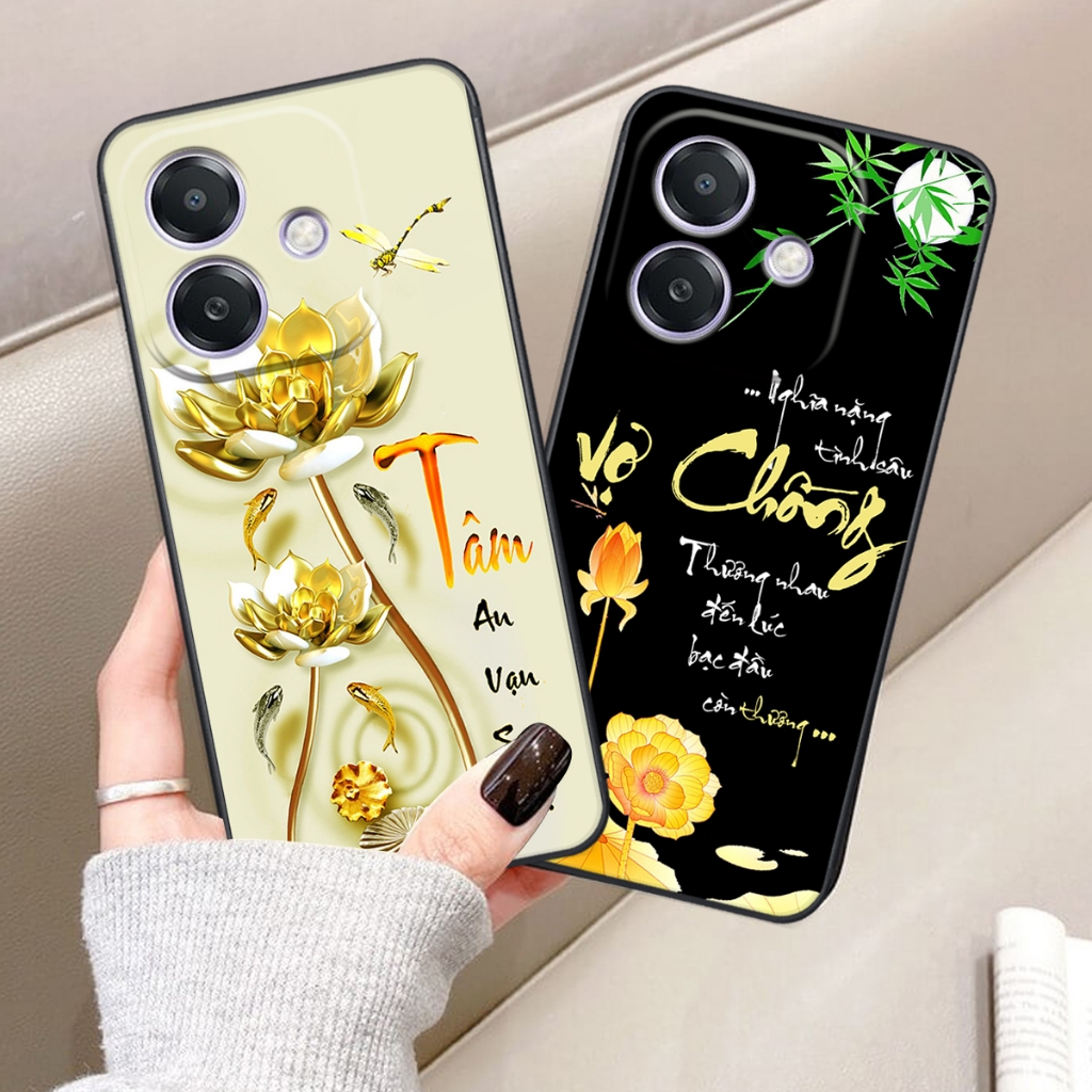 Ốp lưng Oppo A3 / A3X/ A5i/ A3i (5G) mẫu tài lộc,thư pháp, chữ an, nhẫn,chữ tâm