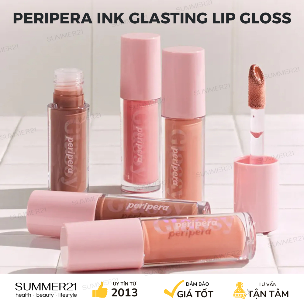 Son tint bóng PERIPERA INK GLASTING LIP GLOSS