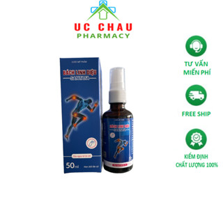 Xịt Bách Linh Diệu – Giảm Đau Xương Khớp, Cơ, Bong Gân, Tụ Máu, Hiệu Quả Nhanh, santafa - Chai 50ml