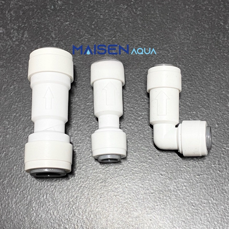 Van 1 Chiều Nối Nhanh Máy Lọc Nước RO Phi 6mm Phi 10mm