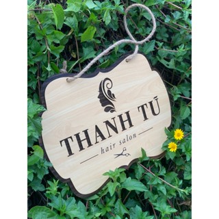 Bảng gỗ decor, Bảng hiệu decor quán, shop...nội dung theo yêu cầu sang trọng và bắt mắt