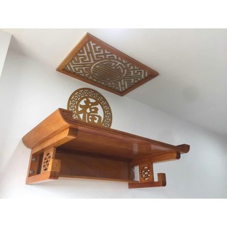 bàn thờ gỗ sồi 89cm