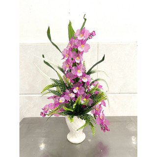 Chậu hoa pha lê cao 45-50cm