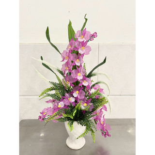 Chậu hoa pha lê cao 45-50cm
