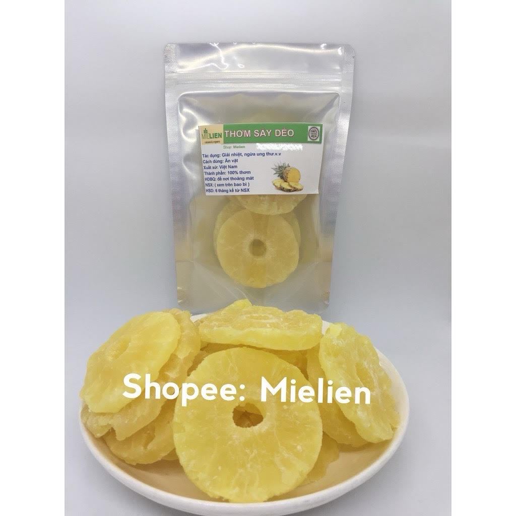 100g Mứt thơm sấy dẻo (Mứt dứa sấy dẻo)