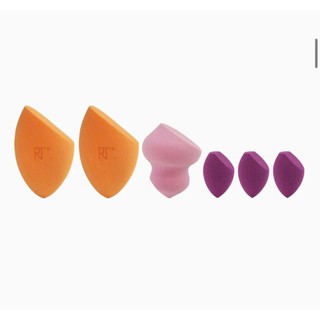 Bộ 6 bông mút trang điểm Real Techniques Miracle Complexion 6 Sponge. Bông phấn