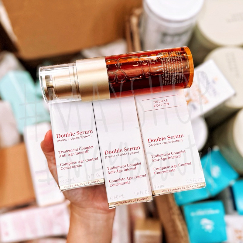 Tinh Chất Trẻ Hoá Da Clarins Double Serum Anti-Aging 𝗦𝗲𝗿𝘂𝗺