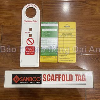 Thẻ dàn giáo công trình Scaf fold Tag
