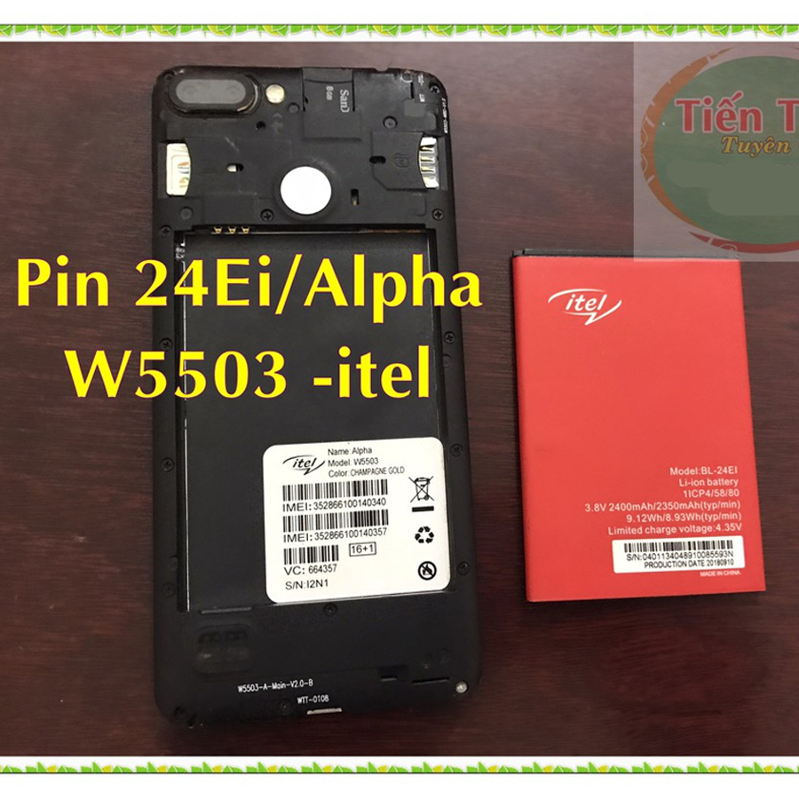 Pin Alpha-W5503-24Ei -itel