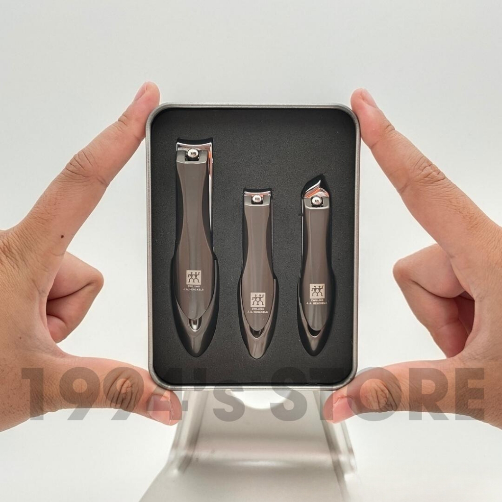 Set 3 kềm bấm móng tay và dũa móng cao cấp ZWILLING J.A. Henckels - Hàng chính hãng Đức - Cắt dũa mó
