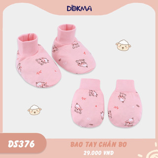Bộ quần áo đùi/nón+bao tay chân cho bé từ 1-9 tháng Dokma DA908/DQ908/DA2007/DA2008