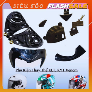  Phụ Kiện Thay Thế Nón KLT Và KYT Venom 