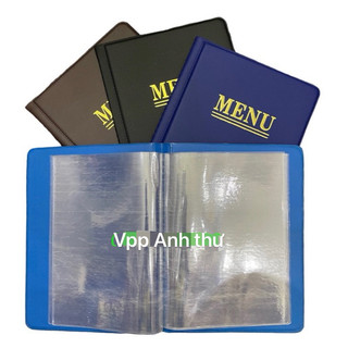 CUỐN BÌA MENU LÁ DA ĐẶC BIỆT A5 (17x23cm)