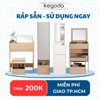  4 Mẫu Tủ Bàn Phấn Trang Điểm Decor Có Gương Soi Đơn Giản Mà Đẹp KEGODA