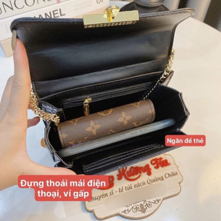 Túi Chữ C da rắn size 18 chất đẹp(ảnh thật)