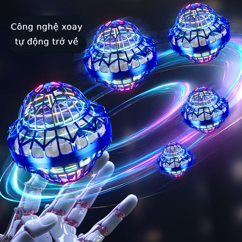 Bóng Ma Thuật Hình Đĩa Bay UFO Fly Spinning Ball