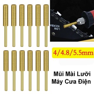 Dũa Cưa Máy Cưa Xích Đá Mài Lưỡi Cưa Kim Loại Gắn Máy Khoan Mini