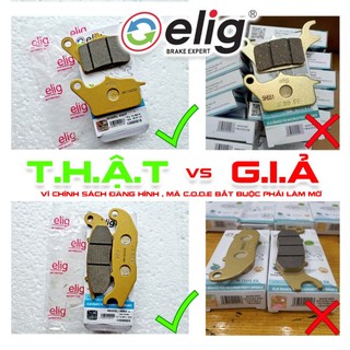 Bố thắng , má phanh dĩa Elig SCR 110cc