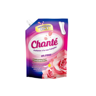  - Nước Giặt Xả Chanté Cao Cấp 8 Trong 1 Túi X 3.4Kg - Hương Hoa Hồng