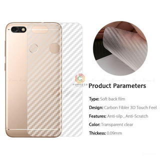 Miếng dán mặt lưng skin carbon Mobiistar Prime X Max 2018
