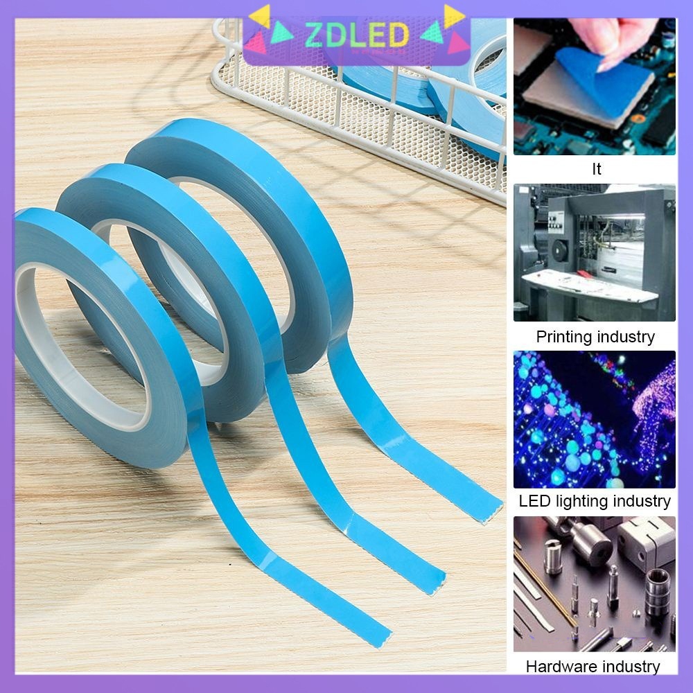 Băng dính tản nhiệt 2 mặt dán thanh LED TIVI  có khảng chịu nhiệt cao, tản nhiệt cho chip hoặc IC - 10mm, 15mm, 20mm