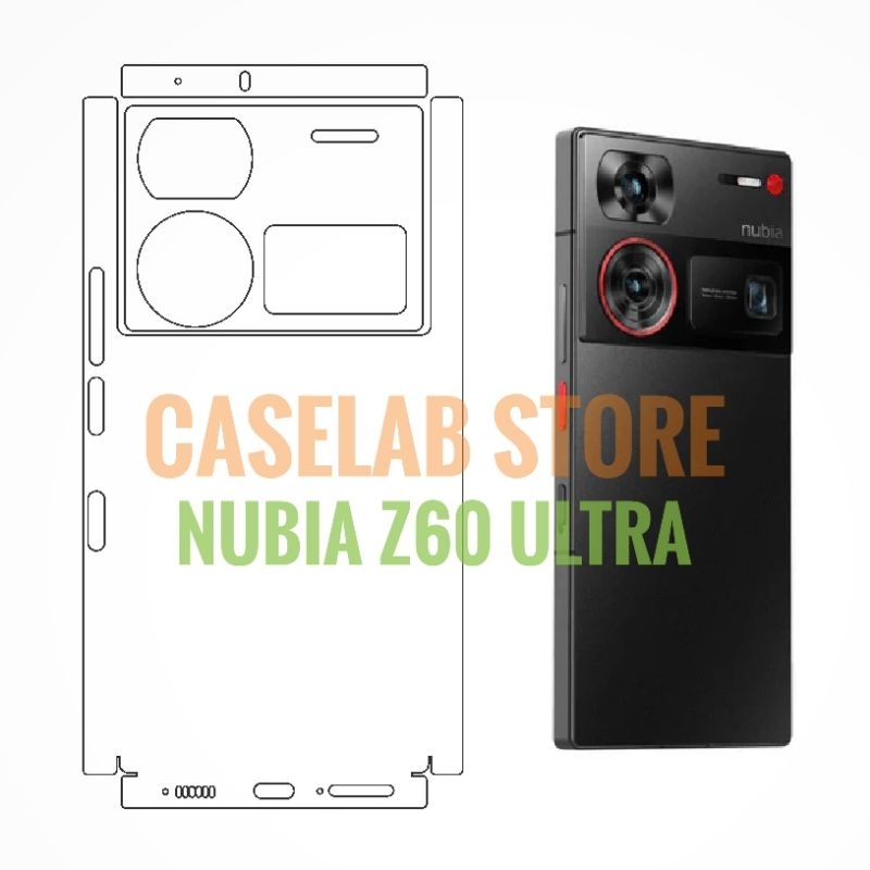 Miếng dán PPF full mặt lưng/ màn hình cho Nubia Z60 Ultra, Z70 Ultra