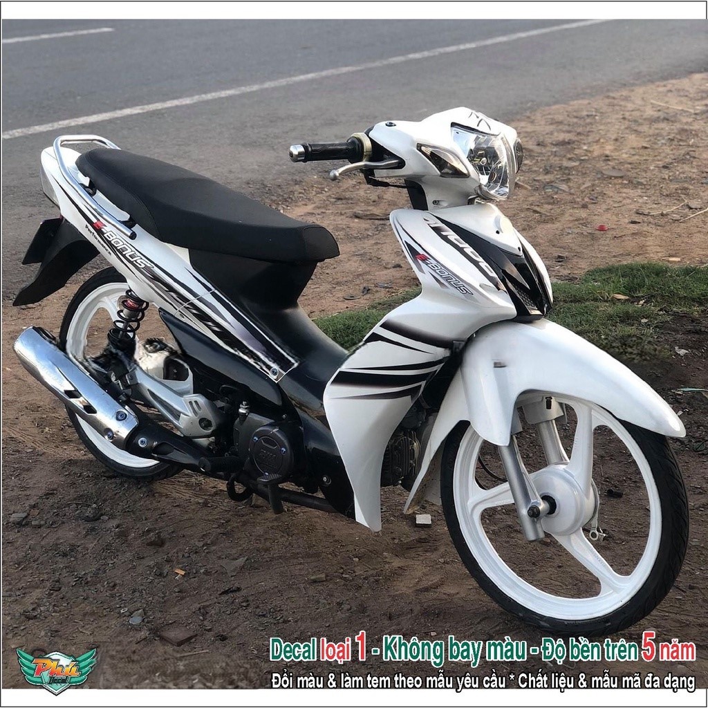 Tem rời Elegant Trắng đen(C)