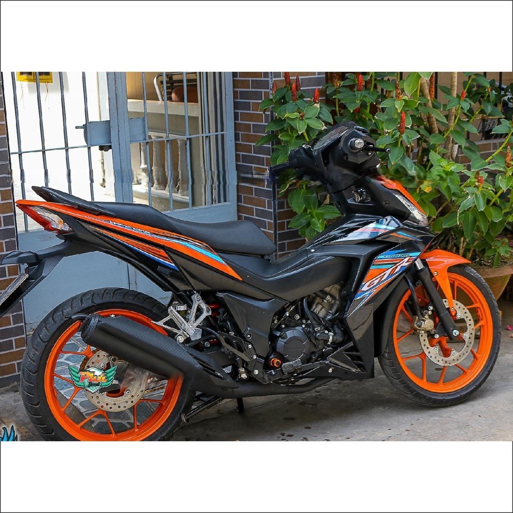 Tem rời xe Winner GTR Cam đen (C)