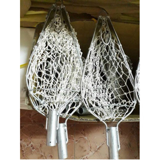 Lồng Hái Trái Cây Inox Cao Cấp | Dụng Cụ Hái Bưởi, Xoài, Mít, Ổi An Toàn | Có Túi Lưới Giữ Trái Chắc Chắn