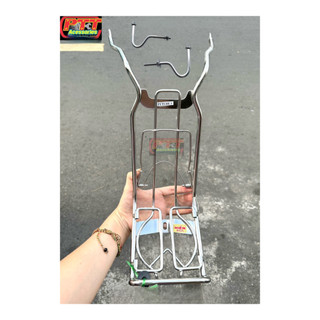 BAGA GIỮA  XE FUTURE 1 ( ĐỜI ĐẦU ) INOX 10LY