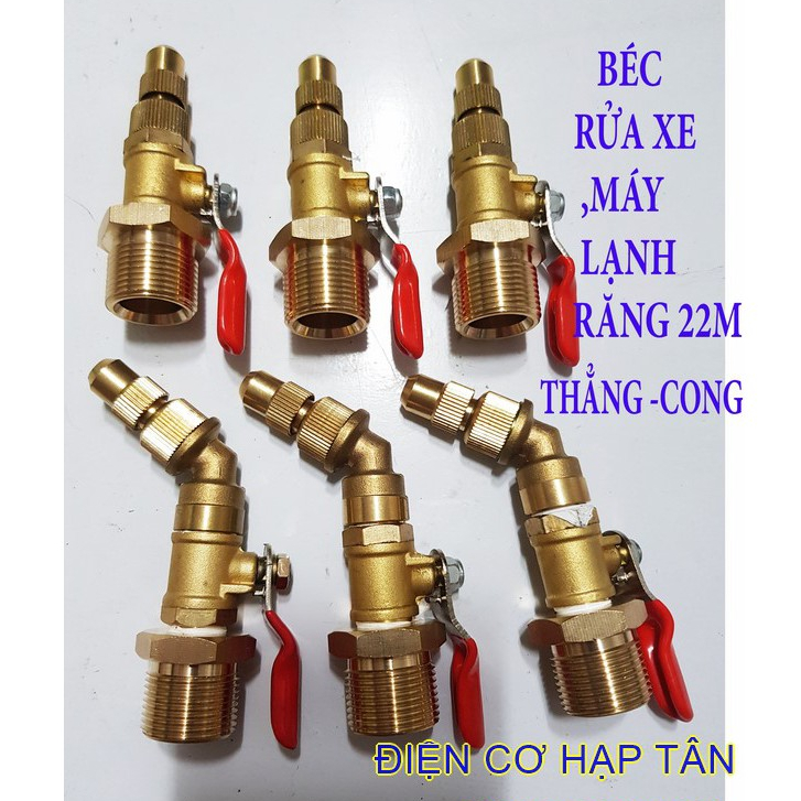 BÉC RỬA MÁY LẠNH – MẪU MỚI - CONG -THẲNG
