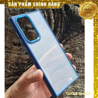 Ốp Lưng Miruyi Trong Viền Màu Bảo vệ Camera cho SamSung Galaxy s22 / s22 plus / s22 ultra - Chính Hãng Miruyi