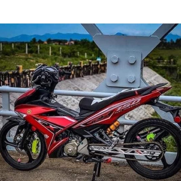 Tem rời Exciter 150 đỏ đen Ex