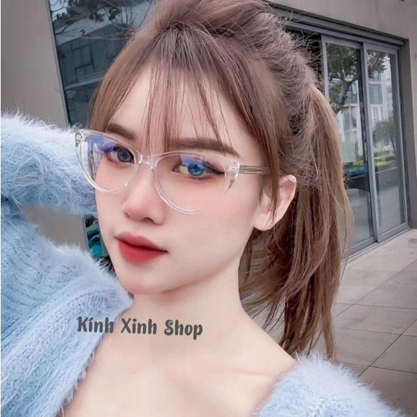 Kính mắt mèo cao cấp - Nhựa acetate gọng lõi cốt