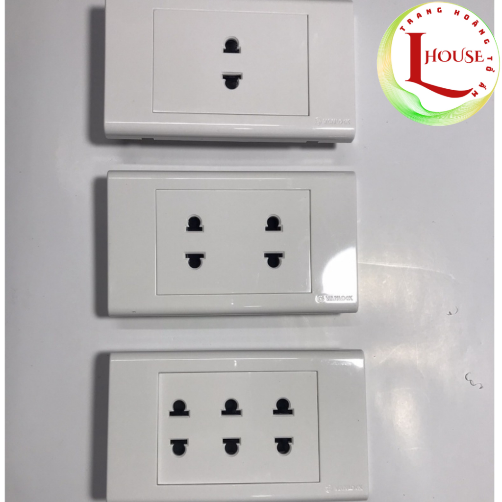 Ổ cắm, Công tắc điện Sino Vanlock S18 - L-House Shop