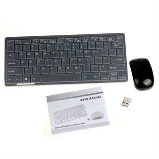 Combo phím chuột không dây mini