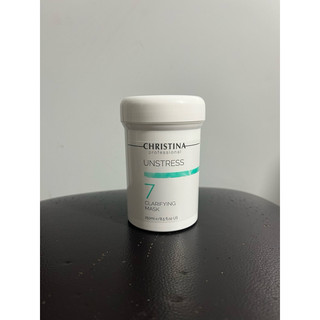  CHRISTINA UNSTRESS SỐ 7 SALON 7 – CLARIFYING MASK   MẶT NẠ THẢI ĐỘC VÀ LÀM DỊU DA GIẢM ĐỎ 250ML 