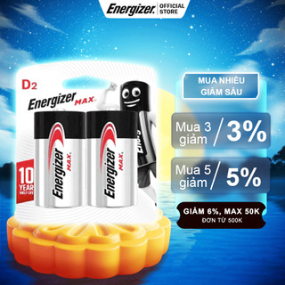 Pin D Energizer max E95 BP2 - Hàng chính hãng