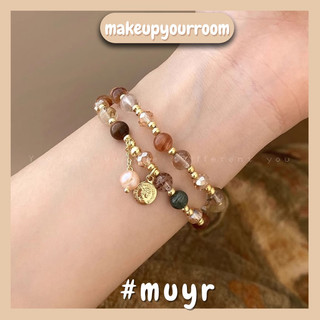  Lắc Tay - Vòng Tay Chuỗi Hạt Phong Cách Cổ Điển Thanh Lịch Makeupyourroom