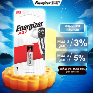 Pin Energizer A27_12 volt - Vỉ 1 viên - Hàng chính hãng