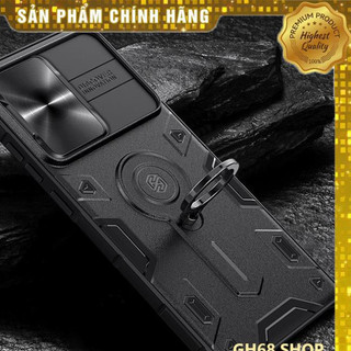 Ốp Lưng Nillkin Bảo Vệ Camera Gắn kèm Ring Samsung Galaxy S22 / S22 Plus / S22Ultra