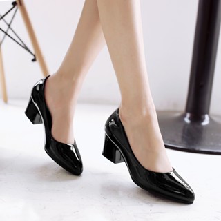 Giày búp bê công sở 4.5cm tôn dáng siêu xinh, giày nhựa đi mưa chịu nước, chống trơn trượt validep03 V375