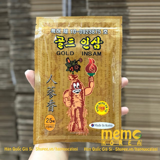 Cao dán Hồng Sâm VÀNG INSAM Hàn Quốc Chính Hãng