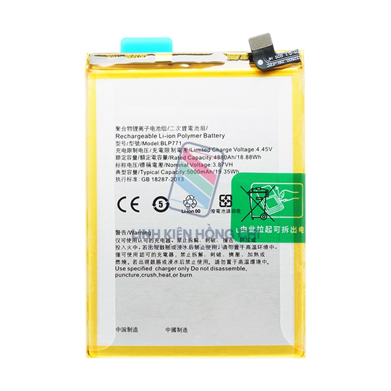 Pin điện thoại Realme C25Y RMX3269 (BLP771) 5000mAh Zin