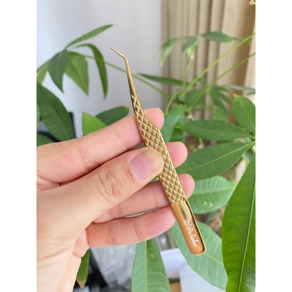 (BAO TEST) Nhíp L45, Nhíp nối mi Classic cong 45 cao cấp, dùng tách, nối classic, gắp mi