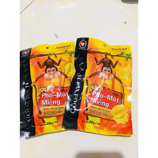 Bim bim pho-mat miếng, snack kh-ỉ  ph0mat chua ngọt