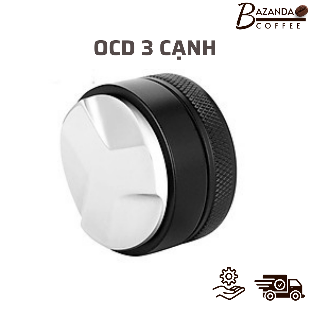 Dụng cụ phân bổ cà phê OCD Tamper xoay 58mm