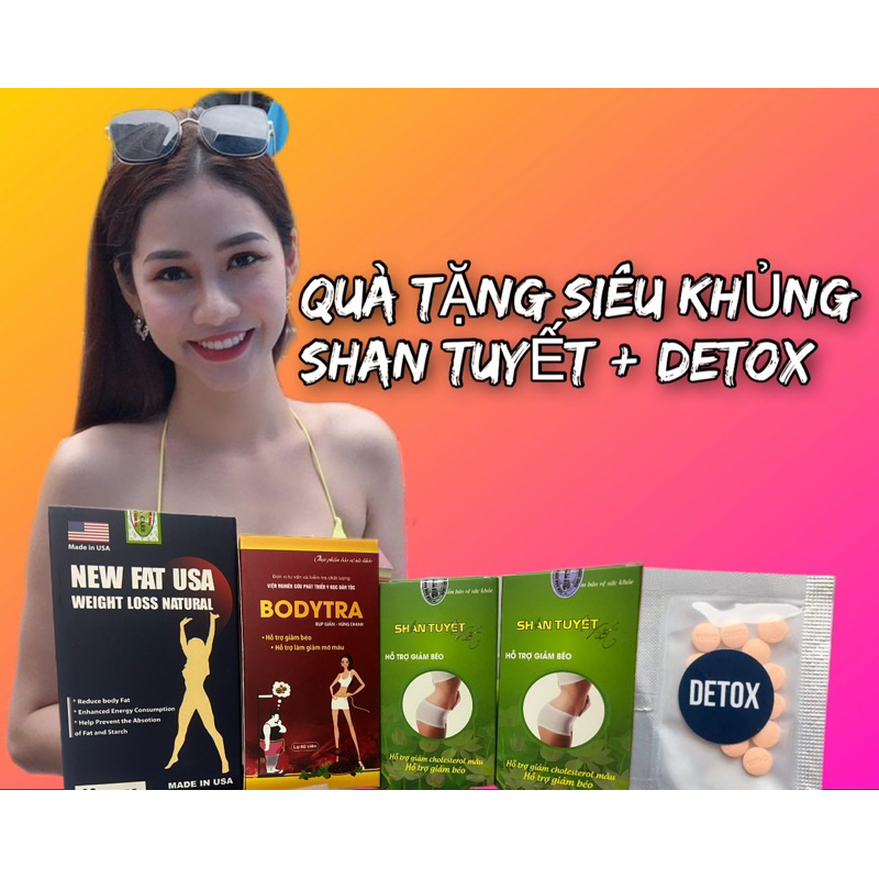Giảm cân NEWFAT BODYTRA dành cho người thừa nhiều, khó giảm, chững cân