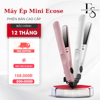 Máy ép tóc mini, máy tạo kiểu tóc, máy duỗi tóc thẳng ECOSE ép thẳng và tạo kiểu tóc nhanh chóng