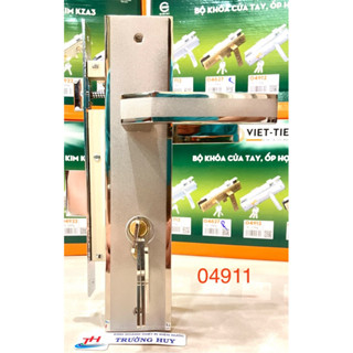   chính hãng  04911 Khoá cửa đi cao cấp Việt Tiệp cho sắt 4x8cm,gỗ,nhôm - Bảo hành 2 năm 